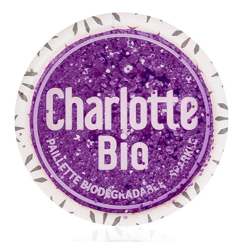 Glitter Violett - 4g - Charlotte Bio