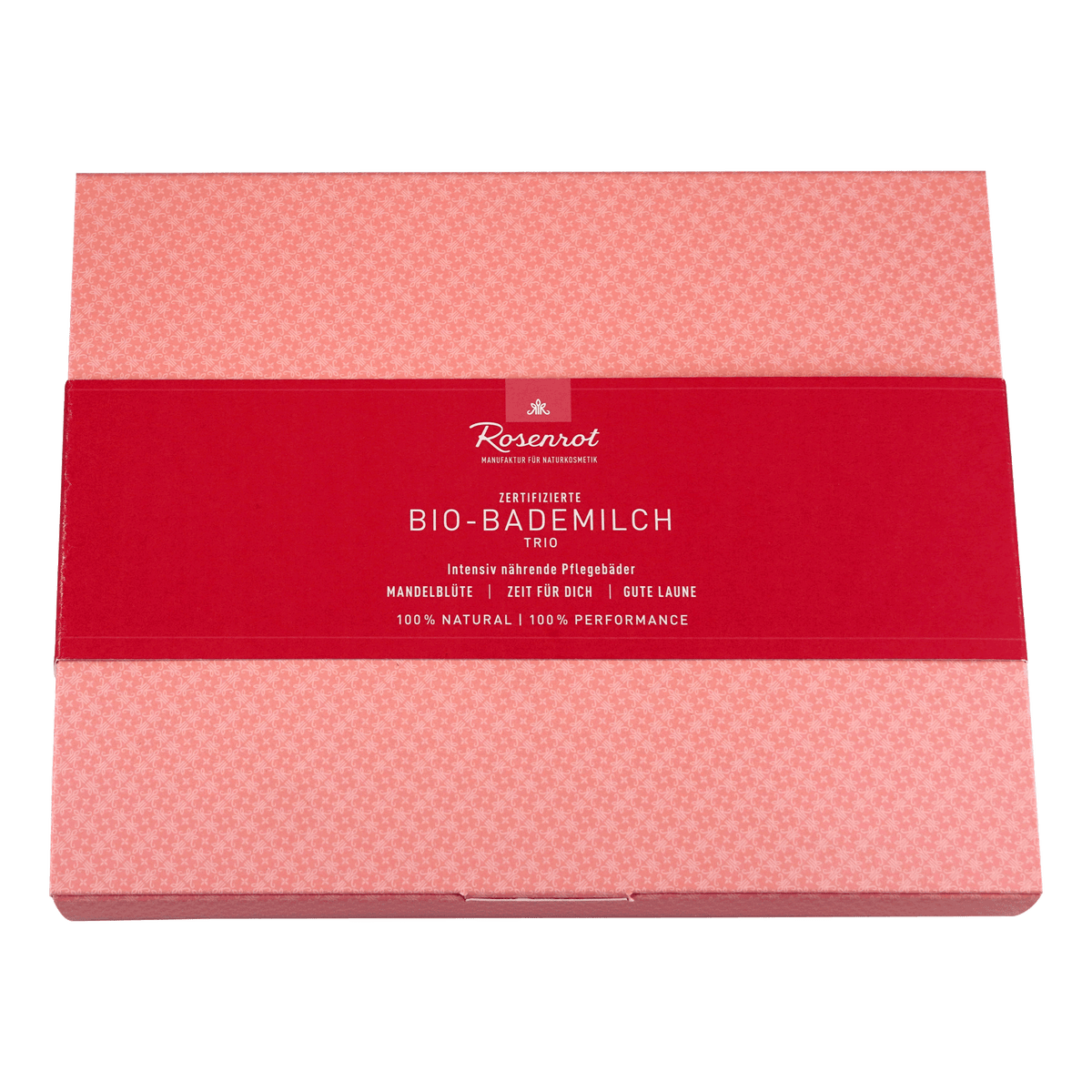 ROSENROT Geschenkset Bademilch