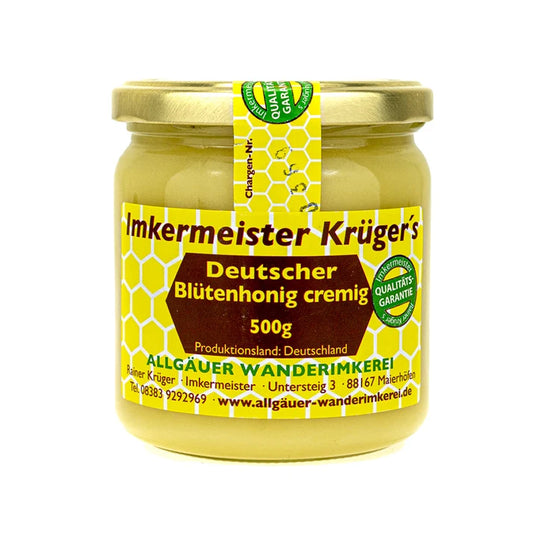 Creamy German Flower Honey – 500 g