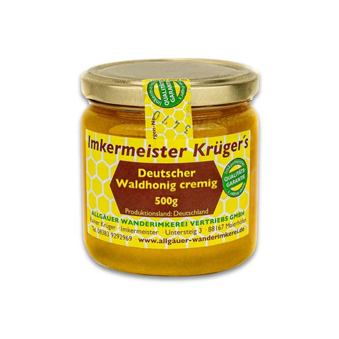 Deutscher Waldhonig cremig - Creamy German Forest Honey 500g
