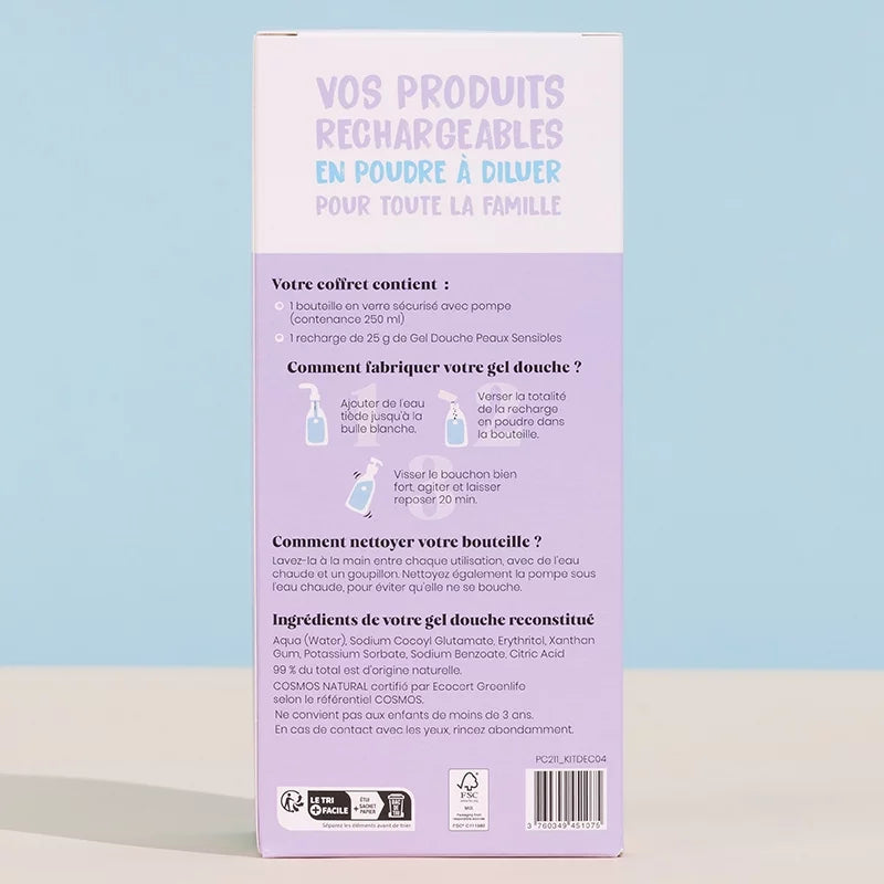 Entdeckungsset Duschgel Parfumfrei - Pimpant