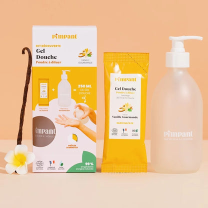 Entdeckungsset Duschgel Vanille Gourmet Pulver - Pimpant