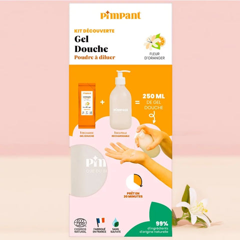 Entdeckungsset Duschgel Orangenblüte - Pimpant
