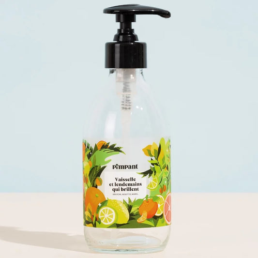 Geschirrspülmittelflasche Zitrus (Leer) - 250ml - Pimpant