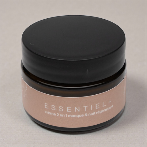Soin Essentiel+ 2 en 1 pour masque et nuit