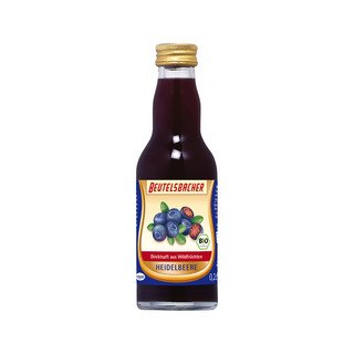 Beutelsbacher Heidelbeersaft Muttersaft, EU Bio 200ml