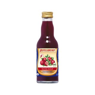 Beutelsbacher Cranberrysaft Muttersaft, EU Bio 200ml