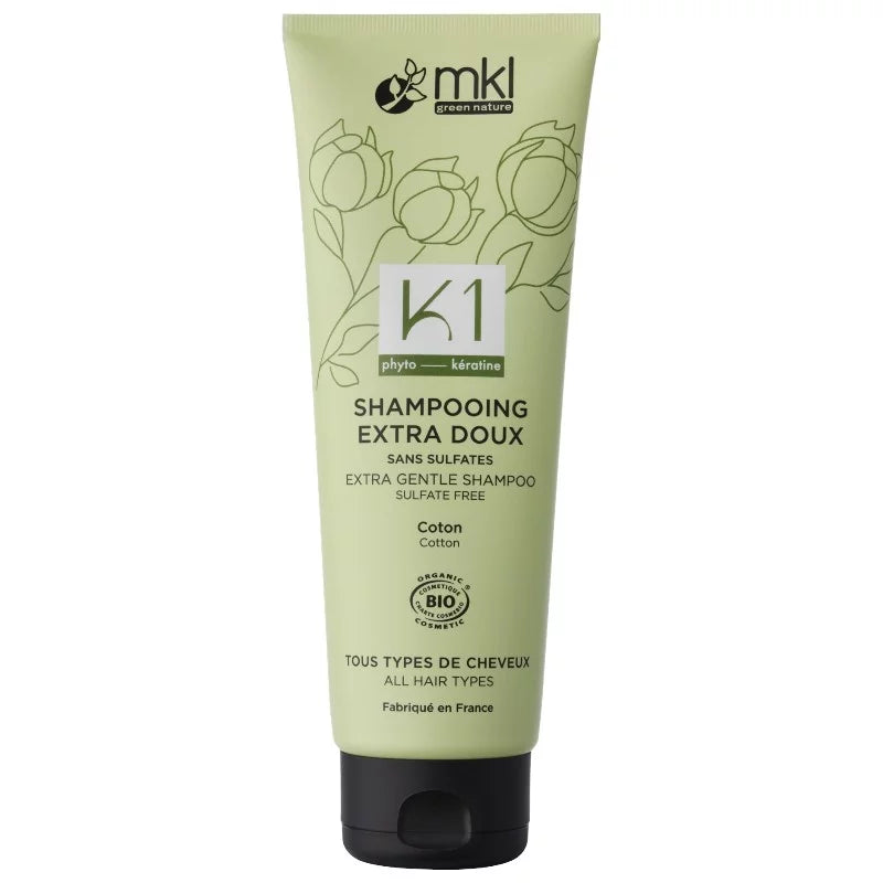 Shampoo extra mild BIO Baumwolle - 250ml - MKL Green Nature