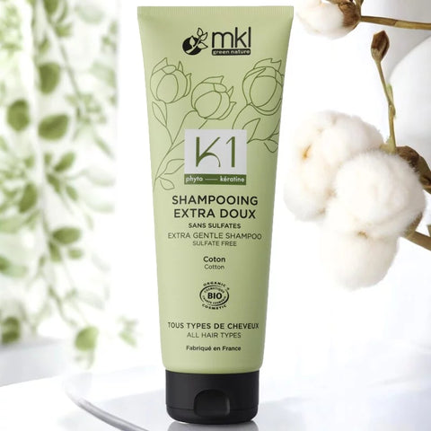 Shampoo extra mild BIO Baumwolle - 250ml - MKL Green Nature