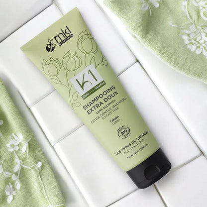 Shampoo extra mild BIO Baumwolle - 250ml - MKL Green Nature