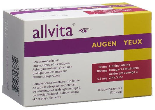 ALLVITA Augen Kaps 90 Stk