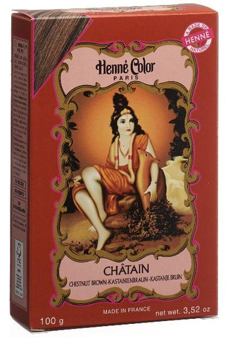 THIBAUT Henna Plv kastanienbraun 100 g