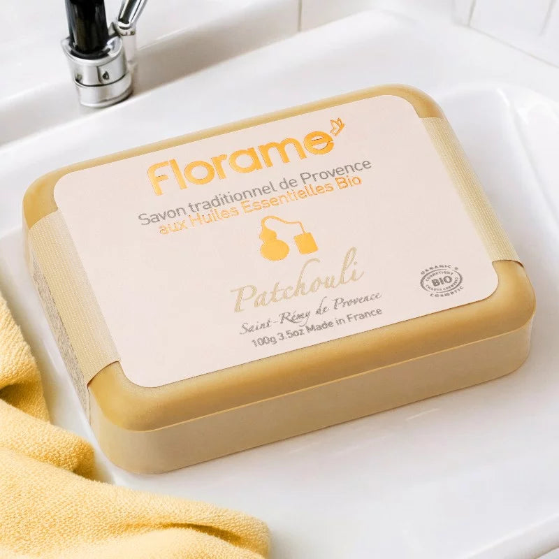 Seife Bio Patchouli - 100g - Florame