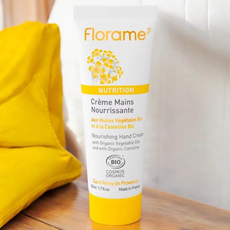 Nährende Handcreme Bio Leindotter - 50ml - Florame