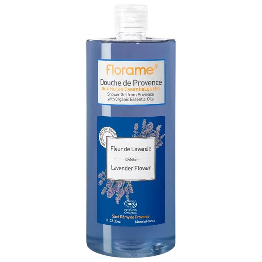 Duschgel Bio Lavendelblüte - 1l - Florame