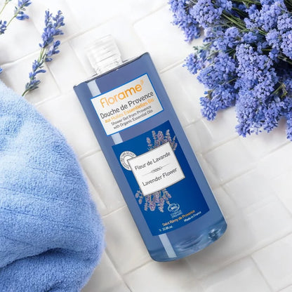 Duschgel Bio Lavendelblüte - 1l - Florame
