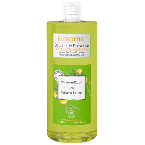 Duschgel Bio Verbene & Zitrone - 1l - Florame