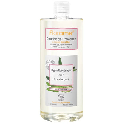 Hypoallergenes Duschgel Bio Aloe Vera - 1l - Florame