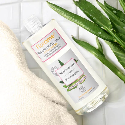 Hypoallergenes Duschgel Bio Aloe Vera - 1l - Florame