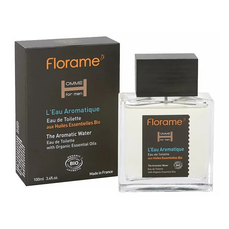Eau de Toilette Bio Männer L'Eau Aromatique - 100ml - Florame