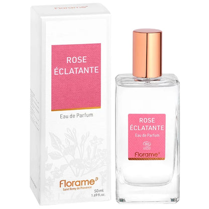 Eau de parfum Bio Rose Eclatante - 50ml - Florame