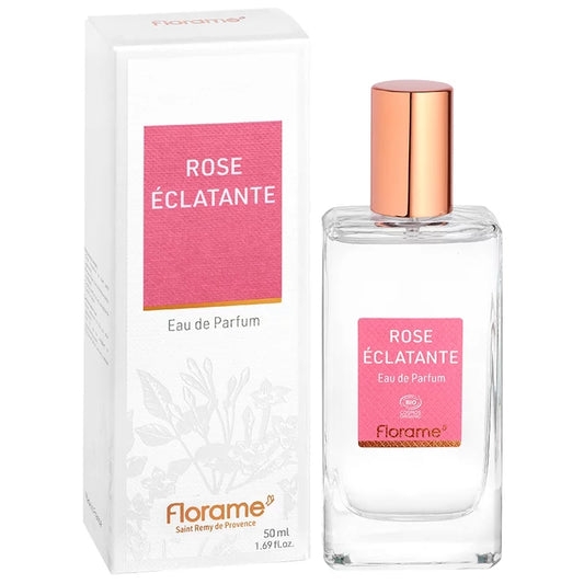 Eau de parfum Bio Rose Eclatante - 50ml - Florame
