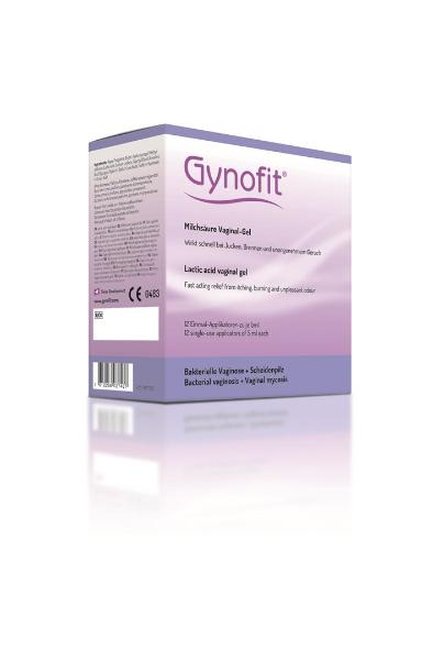 GYNOFIT Gel Vaginale all'Acido Lattico 12 x 5 ml