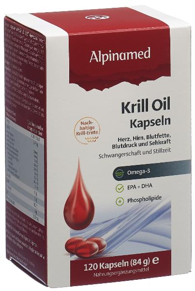 ALPINAMED Krill Oil Kapseln 120 Stück