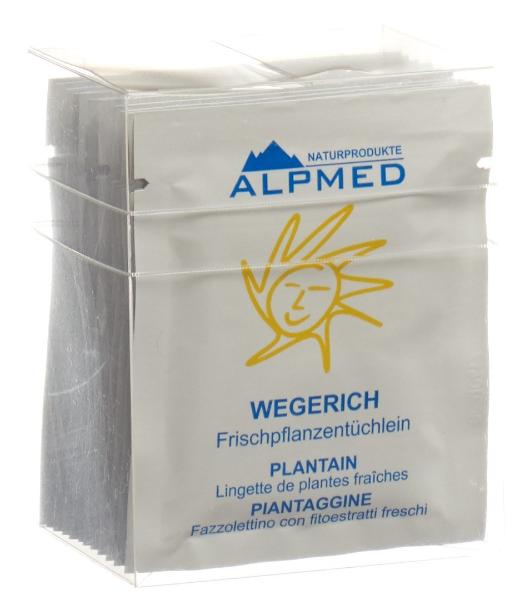 ALPMED Frischpflanzentüchlein Wegerich 13 Stk