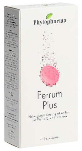PHYTOPHARMA Ferrum Plus Brausetabl 40 Stk