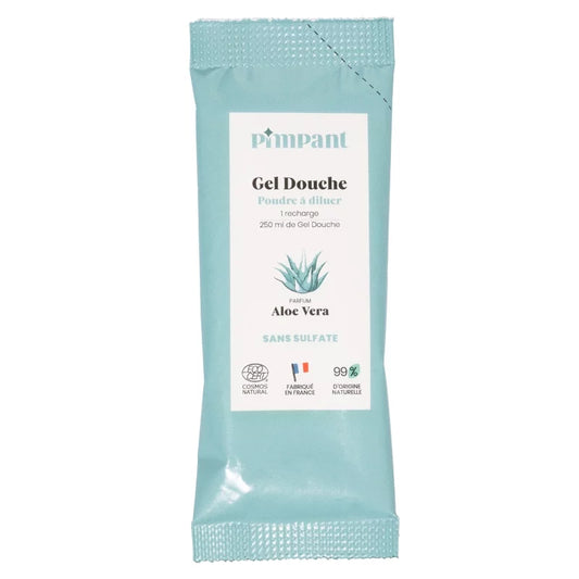 Duschgelpulver zum Verdünnen Aloe Vera - 25g - Pimpant