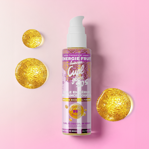 Sérum en huile capillaire - SOS boucles brillantes - Cheveux bouclés
