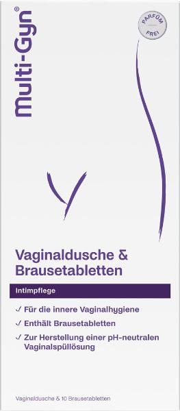 MULTI-GYN Vaginal Douche + Effervescent Tablet CombiPack