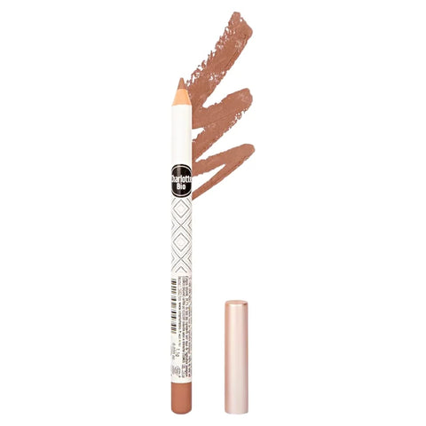 Lippenkonturenstift mit langem Halt Nude Braun BIO - 1.1g - Charlotte Bio