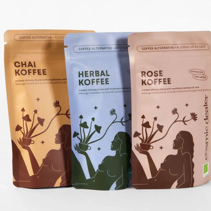 Koffein Alternative Trio - Kräuter, Rose & Chai