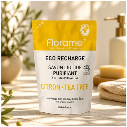 Florame Eco Recharge Citron & Tea Tree 470ml