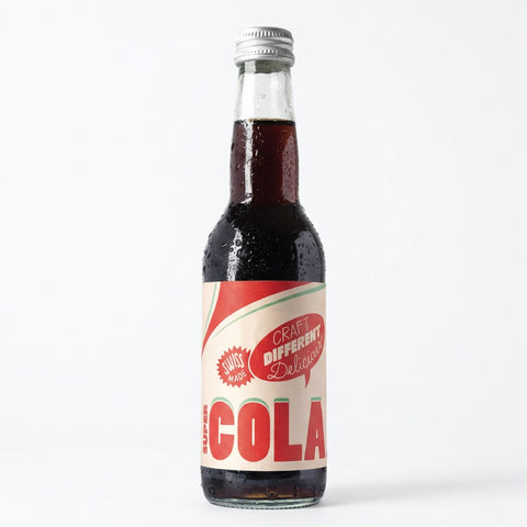 Super Cola — Bottiglia di vetro 330 ml