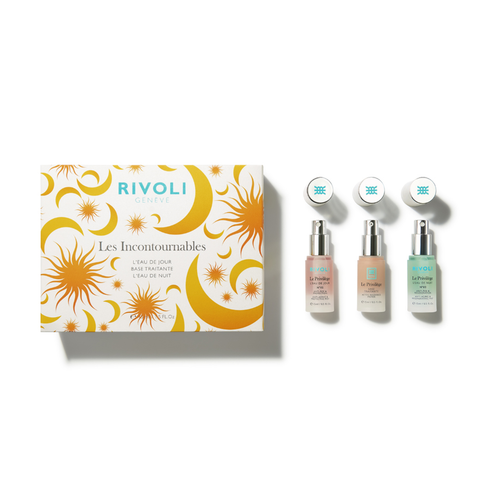 RIVOLI Les Incontournables Set – Swiss essential skincare trio