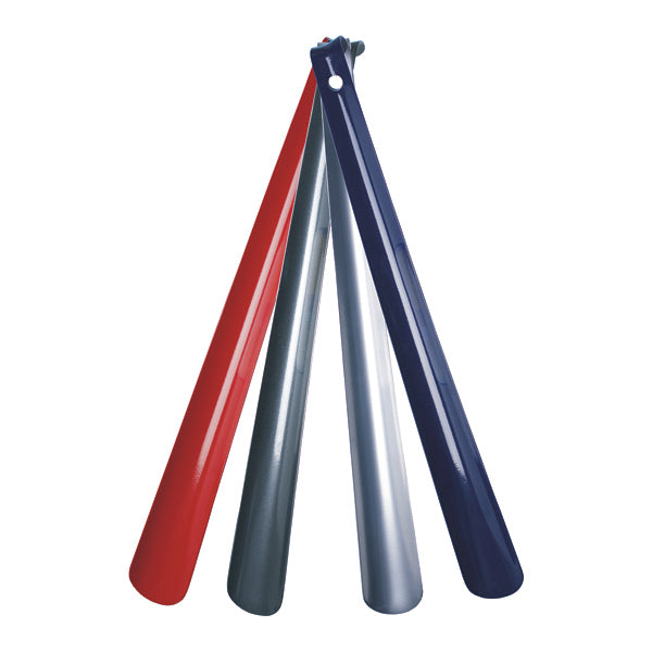 Schuhlöffel Metall 42 cm mit Haken