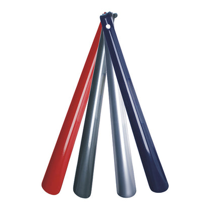 Schuhlöffel Metall 42 cm mit Haken
