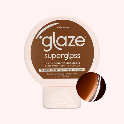 Glaze Gloss color sublimator Teddy Brown 190ml - Finition brillante pour des créations audacieuses 🖌️🎨🟤