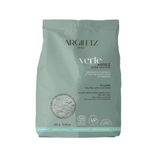 Argiletz Grüne Tonerde ultra-ventiliert, ECOCERT COSMOS NATURAL 300g