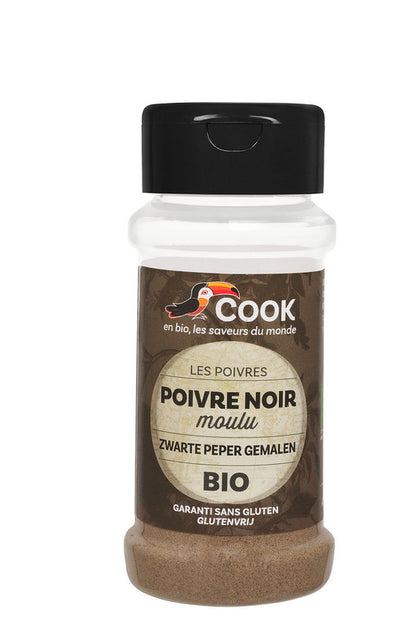 Poivre noir moulu