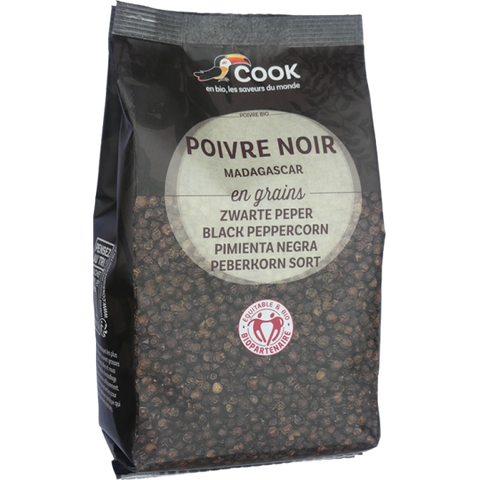 Poivre noir grains - sachet économique