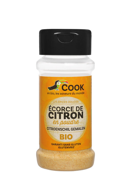 Citron écorce poudre