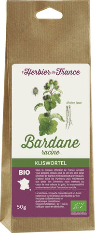 Bardane racines