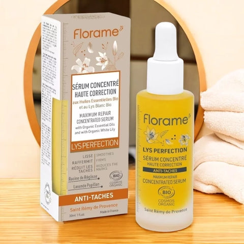 Konzentriertes Serum mit hoher Korrektur weisse Lilie BIO - 30ml - Florame