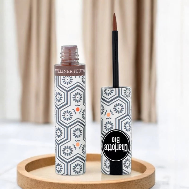 Filzstift Eyeliner BIO Braun - 3ml - Charlotte Bio