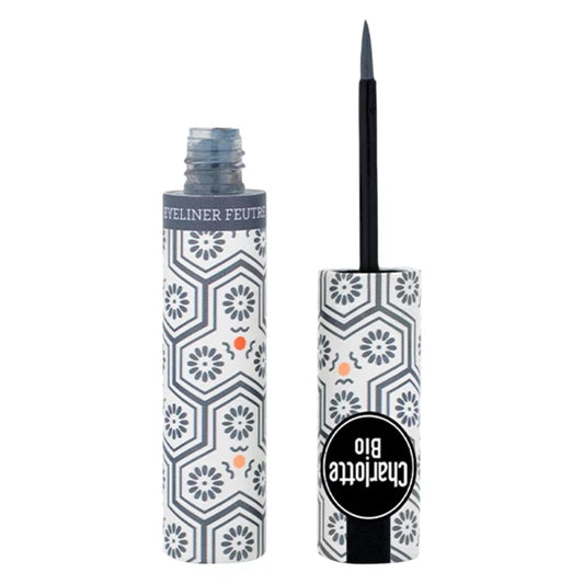 Filzstift Eyeliner BIO Grau - 3ml - Charlotte Bio