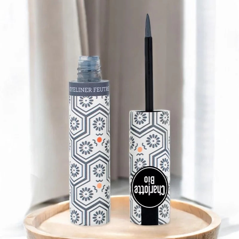 Filzstift Eyeliner BIO Grau - 3ml - Charlotte Bio